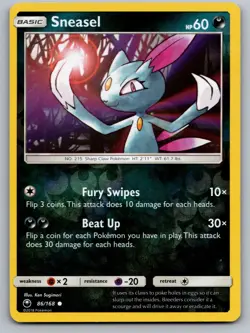 Sneasel 86/168 C Celestial Storm Pokemon Reverse Holo NM/M - Image 1
