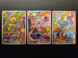 POKEMON TCG First Partner Illustration Collection Series 2 Galar Set - Image 1