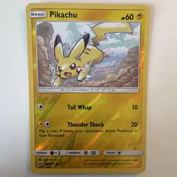 Pikachu 40/147 SM Burning Shadows Reverse Holo - Image 1