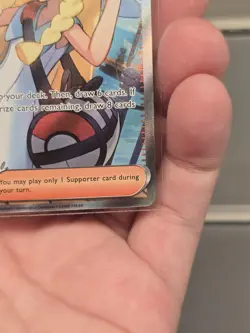 Lillie's Determination #169/132 Pokemon Mega Evolution Ultra Rare Trainer NM - Image 4