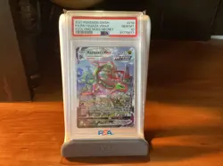2021 Pokemon Rayquaza VMAX Evolving Skies Secret Full Art #218 PSA 10 Gem Mint - Image 1