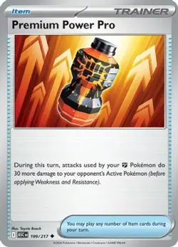 Premium Power Pro 199/217 Ascended Heroes Uncommon NM 2026 Reverse Holo - Image 2