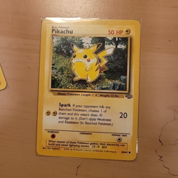 The Pokemon Company Pikachu 60/64 Jungle Common Regular 50 HP Spark - Image 1