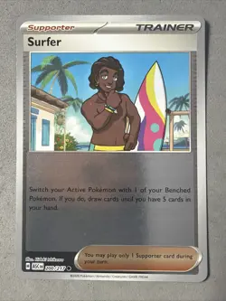 Pokemon TCG * Surfer 200/217 C REVERSE HOLO * ME Ascended Heroes NM - Image 1