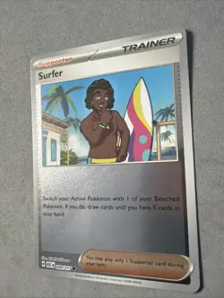 Pokemon TCG * Surfer 200/217 C REVERSE HOLO * ME Ascended Heroes NM - Image 2