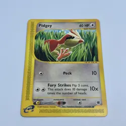 Pidgey 123/165 Expedition Base Set Regular - EX - Pokemon - Image 1