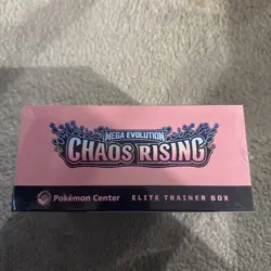 Read description Pokemon Chaos Rising Pokemon Center ETB Elite Trainer Box - Image 3