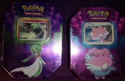 Pokemon TCG: Blissey & Gardevoir Strong Bond Tins - Set Of 2 - - Image 1