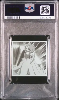 2022 LOTTE POKEMON JPN SER 4 WAFER STICKERS #19 GIGANTAMAX GENGAR PSA 10 - Image 2