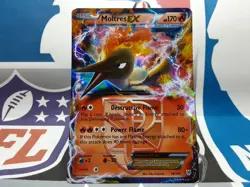 🔥2012 Pokemon Plasma Storm Full Art Holo Moltres EX #14/135 - Image 2