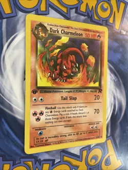Pokemon TCG Team Rocket 1st Edition Dark Charmeleon 32/82 LP - Image 2