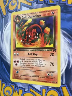 Pokemon TCG Team Rocket 1st Edition Dark Charmeleon 32/82 LP - Image 3