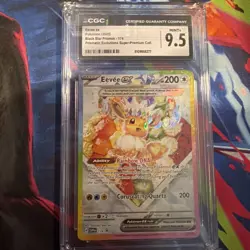 Pokemon Eevee ex Prismatic Evolution Super-Premium Coll Promo SVP EN 174 BGS 9.5 - Image 1