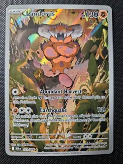 Landorus 131/086 Holo Illustration Rare Black Bolt Pokemon Near Mint - Image 1