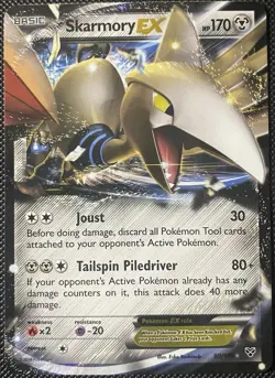 Skarmory EX 80/146 XY Holo - Pokemon Card - Image 1