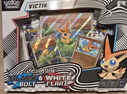 Pokemon TCG Scarlet & Violet Black Bolt & White Flare Victini Box 2025 - Image 1