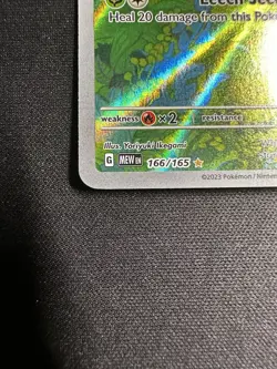 2023 Pokemon SV 151 Bulbasaur Illustration Rare #166/165 - Image 5