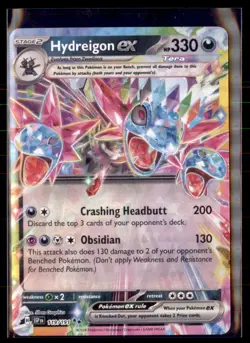 Pokemon Hydreigon Ex 119/191 SSP: Surging Sparks Double Rare Holo - Image 1