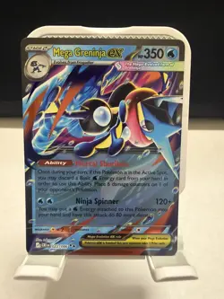 Mega Greninja ex 022/086 Double Rare Chaos Rising Pokemon NM - Image 1