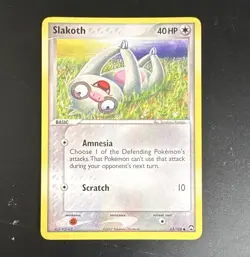LP The Pokemon Company Pokemon Slakoth 63/108 Power Keepers Common 2007 Vintage - Image 1