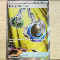 Energy Retrieval 108/086 Secret Rare Holo - Chilling Reign Pokemon TCG EN 2021 - Image 1