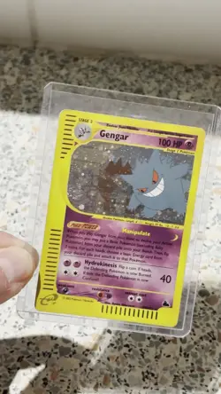 Gengar Skyridge 2003 #H9/H32 Holo Swirl Pokemon TCG Vintage - Image 2