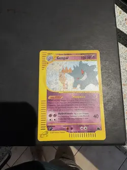 Gengar Skyridge 2003 #H9/H32 Holo Swirl Pokemon TCG Vintage - Image 4