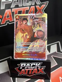 One Piece The Time of Battle Monkey.D.Luffy OP16-015 SR Foil - Image 1