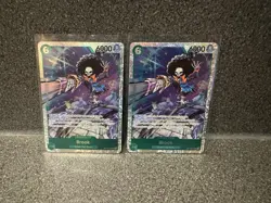 Brook Op15-032 Sr One Piece Card English Game TCG X2 - Image 1