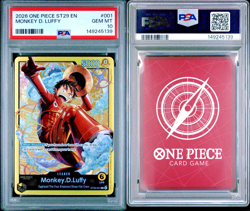 2026 ONE PIECE STARTER DECK ST29-EGGHEAD #001 MONKEY D. LUFFY PSA 10 - Image 3