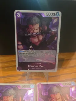 Roronoa Zoro OP09-076 Rare Foil PRB02 -The Best Vol 2 One Piece TCG English x3 - Image 2