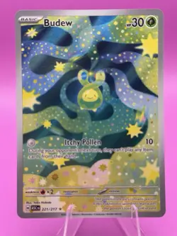 Pokemon Budew 221/217 IR | Pokemon TCG: Ascended Heroes English NM - Image 1