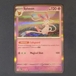Sylveon 040/131 - Prismatic Evolutions - Rare Holo Pokemon Card - NM - Image 1