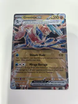 Greninja ex GameStop Metal Card 106/167 Miscellaneous Cards Promo Double Rare - Image 1