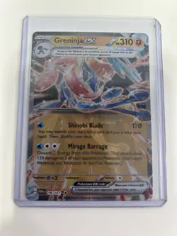 Greninja ex GameStop Metal Card 106/167 Miscellaneous Cards Promo Double Rare - Image 3