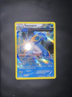 Swampert (Alpha) - XY - Primal Clash (PRC) 36/160 Pokemon TCG HOLO RARE - Image 1