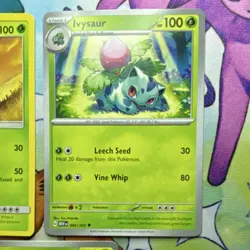 Pokemon Ivysaur 3 Card Lot - Non-holo - Image 3