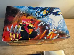 Pokemon TCG Groudon XY Primal Clash Elite Trainer Box Card Sleeves Set of 65 New - Image 2