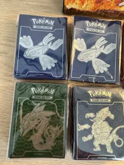 Pokemon TCG Groudon XY Primal Clash Elite Trainer Box Card Sleeves Set of 65 New - Image 3