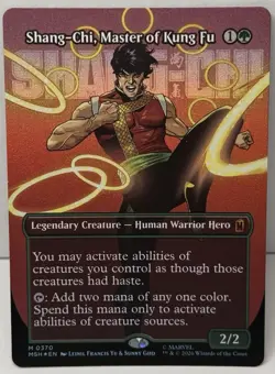Shang-Chi, Master of Kung Fu (Borderless) (0370) Marvel Super Heroes Foil - Image 1