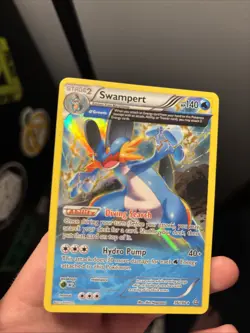 Swampert 36/160 XY Primal Clash 2015 Holo Pokemon TCG MINT - Image 1