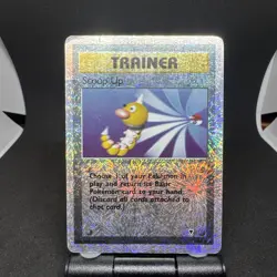 2002 Pokemon Legendary Collection #104 Scoop Up Reverse Holo Foil DMG - Image 1