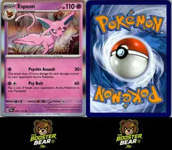 Espeon 033/131 Holo R Prismatic Evolutions Pokemon NM/M - Image 3