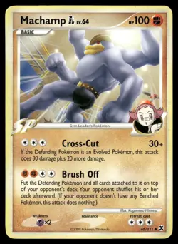 Machamp GL 46/111 Uncommon Rising Rivals Pokemon MP - Image 1