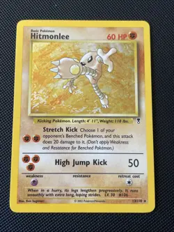 Hitmonlee 13/110 Pokemon Legendary Collection Holo LP - Image 1