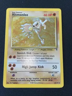 Hitmonlee 13/110 Pokemon Legendary Collection Holo LP - Image 2