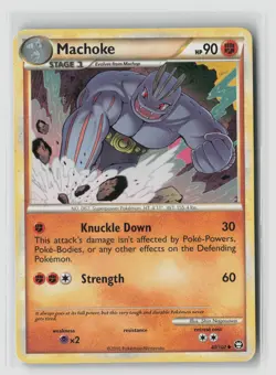 Machoke #40/102 Triumphant Uncommon Pokemon TCG MP - Image 1