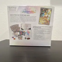Pokemon Company Intl Pokemon TCG Prismatic Evolutions ETB Eevee Sealed 2025 - Image 3
