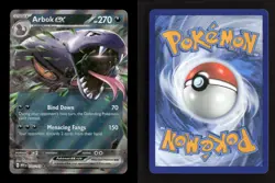 Arbok ex 024/165 151 NM/M Pokemon - Image 3