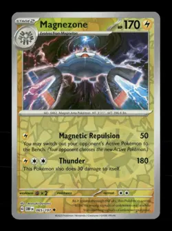 Magnezone 065/197 Obsidian Flames Reverse Holo NM/M Pokemon - Image 1